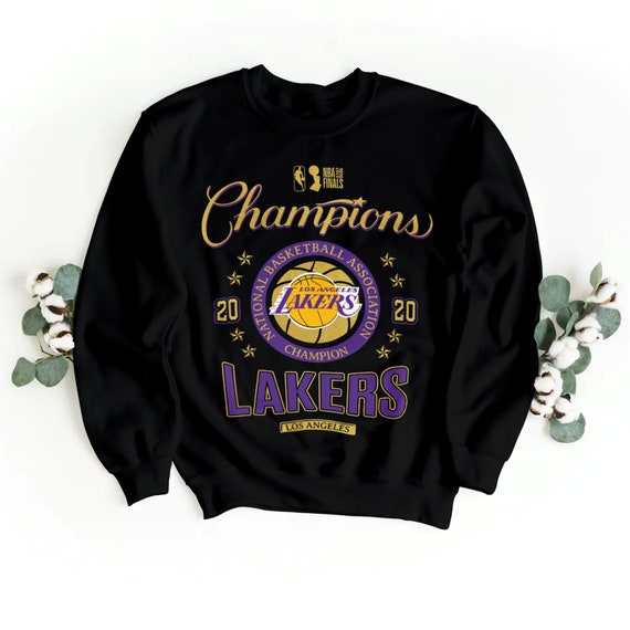 Lakers Championship Crewneck Sweatshirt NBA Champions Of 2020 | Etsy