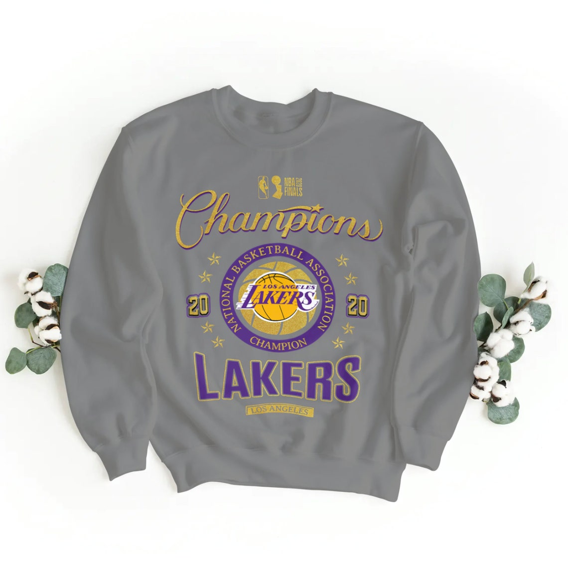 Lakers champion sweater Clearance