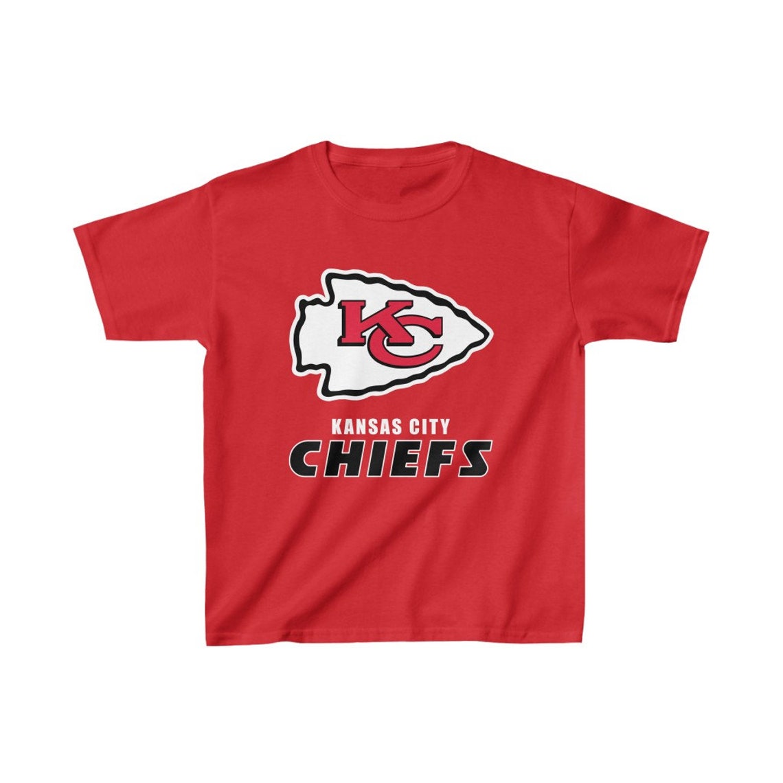 Kansas City Chiefs Kids Shirt NFL Chiefs Football Youth Tee | Etsy