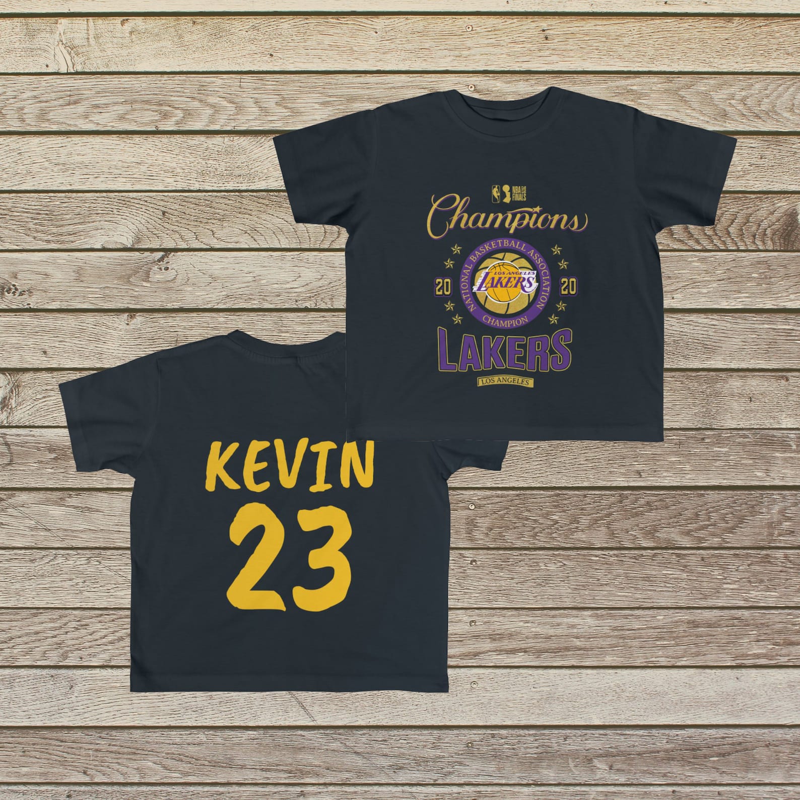 Personalized Lakers Championship Shirt For Kids NBA Finals Etsy