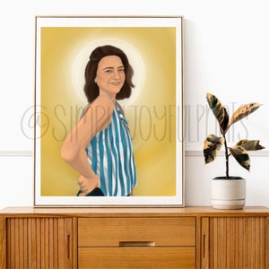 Salt + Light Bl. Chiara Luce Badano Digital Art Print | Catholic Digital Download Art Print