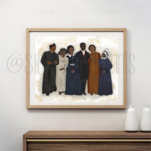 We Shall Overcome Digital Print | Black Catholic Saints Digital Download