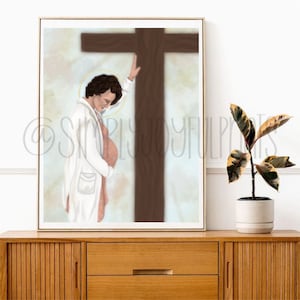 No Greater Love St. Gianna Beretta Molla Digital Art Print | Catholic Digital Download