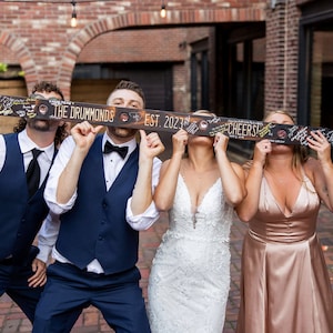 Custom Wood Shot Ski, Custom Shot Ski, Holiday Party Shot Ski, Couples Christmas Gift, Custom Holiday Gift, Custom Engraved Shot Board