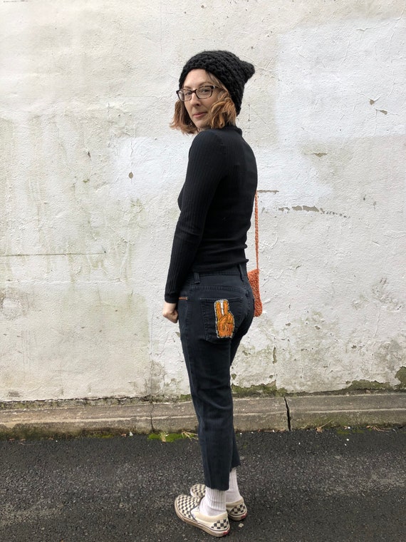Upcycled Levis 511s - Etsy New Zealand