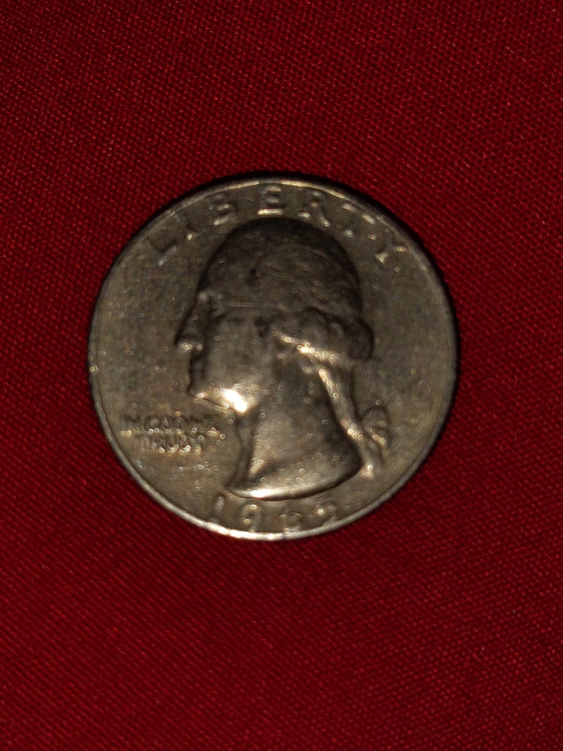 1965 silver quarter error stamping on wrong metal Weight
