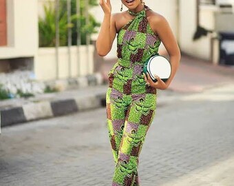 latest ankara jumpsuit for ladies
