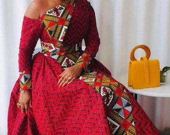 maxi ankara dresses
