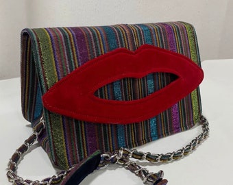 Nkilee x ANAKRA kiss asooke bag