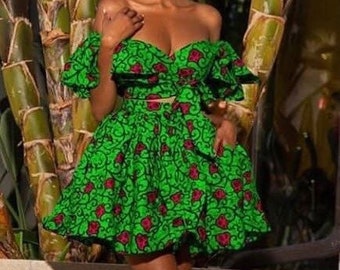 2 piece ankara styles