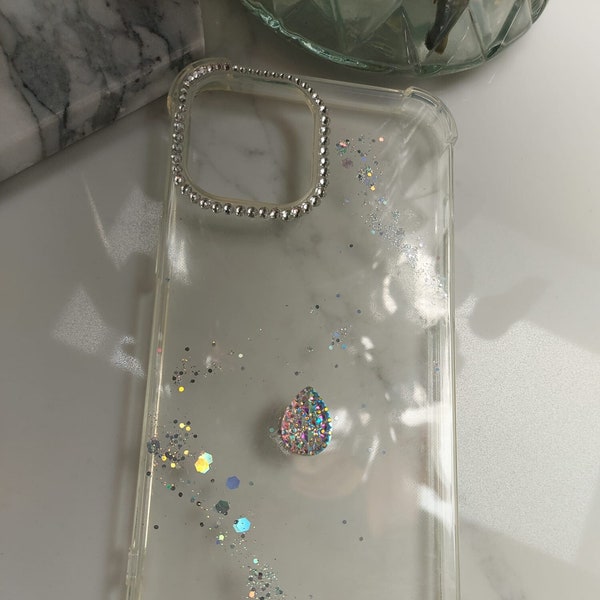 GLITTER BOMB|Glitter iPhone Case|Swarovski Crystal Case for iPhone 11 |iPhone 12 |iPhone 13|Y2K Phone Case|Gifts for Her