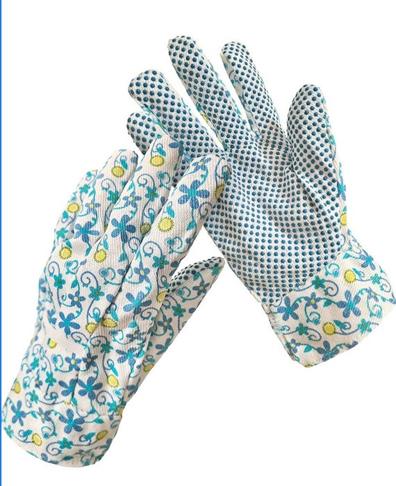 Garden Gloves Floral Garden Gloves Mothers Day Gift Etsy