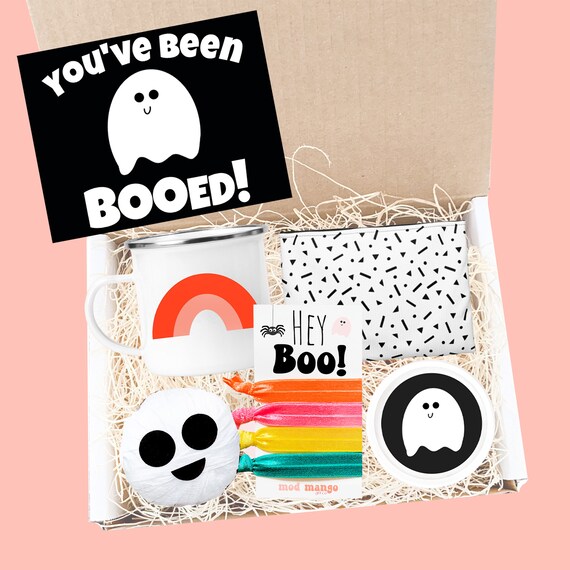 Halloween Boo Box Friend Boo Box Youve Been Booed Box Etsy