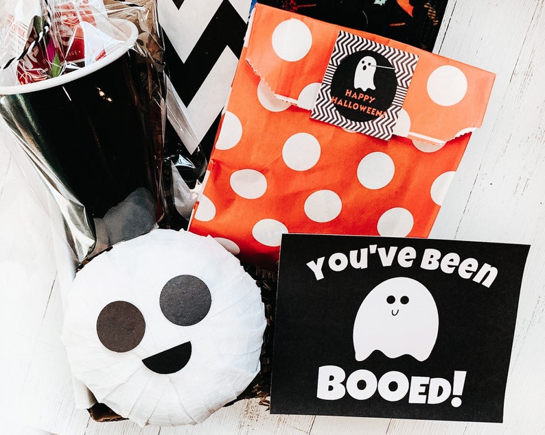 Youve Been Booed Halloween Boo Box Boo Box Halloween Gift Etsy