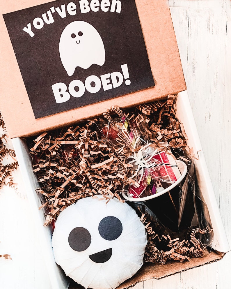 Youve Been Booed Halloween Boo Box Boo Box Halloween Gift Etsy