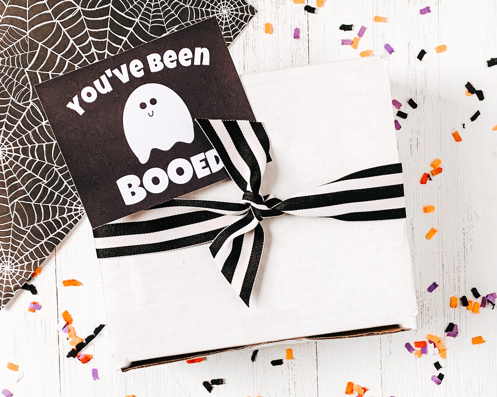 Halloween Boo Box Friend Boo Box Youve Been Booed Box Etsy