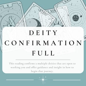 Deity Confirmation: Full