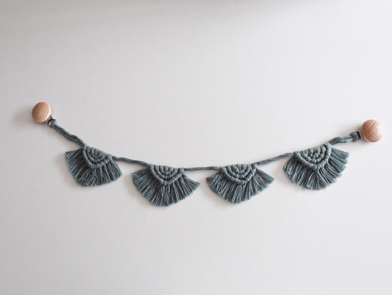 Macrame stroller chain Kitty