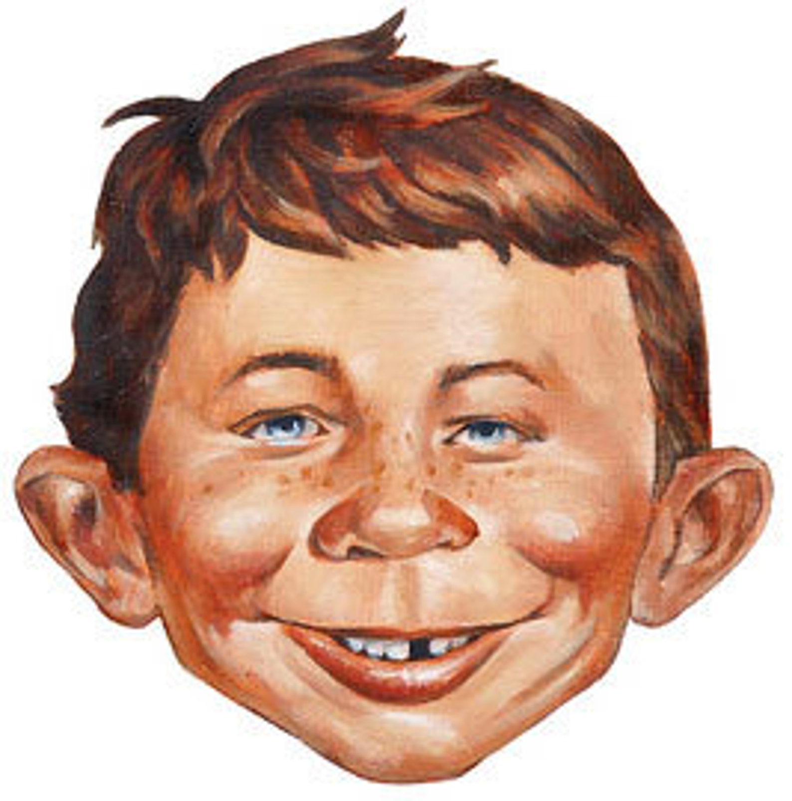 Alfred E. Neuman Sticker/decal Vinyl Bumper Sticker / Car | Etsy
