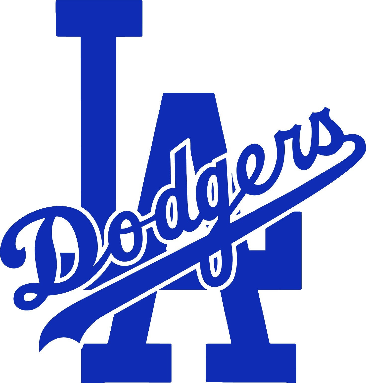 Los Angeles Dodgers Decal / Outdoors Decal / Hiking / Camping Etsy