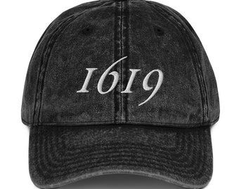 1619 baseball cap