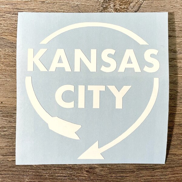 Kansas City Logo | Western Auto KC Logo | Car Window Decal | Laptops | Yeti/Tumblers |