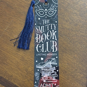 Dark Romance Bookmark| Smutty Book Club Bookmark| Morally Grey| Trigger Warnings| Romance| Smut| Good Girl| Metal Bookmark| image 10