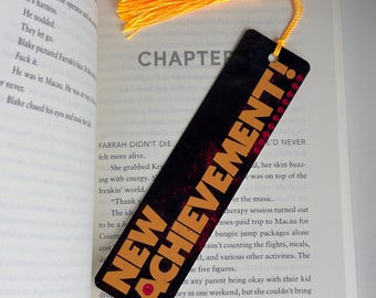 New Achievement Metal Bookmark