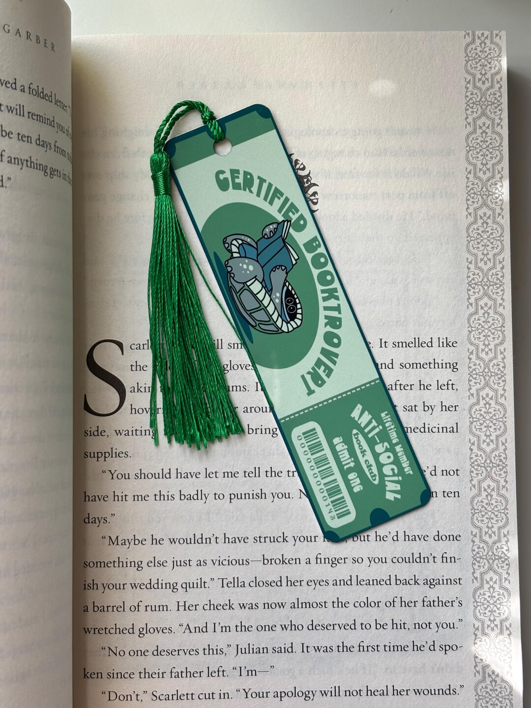 Book Lover / Bookmark – Wildflower Fiction