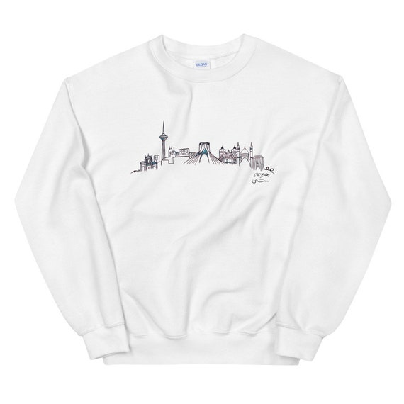 SYZ City Skyline Unisex Persian Sweatshirt