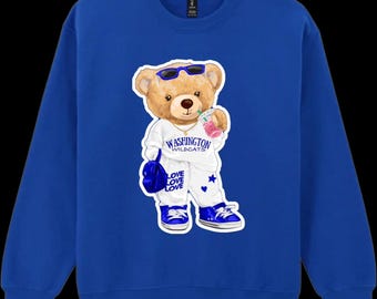 Preppy bear sweatshirt