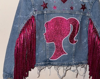 barbi jean jacket (adult)