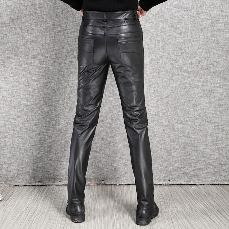 Genuine Sheep Skin Leather Pants Mens Real Leather Pants Skin - Etsy Canada