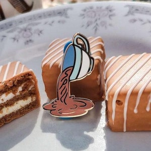 Spill the Tea | Teacup Enamel Pin