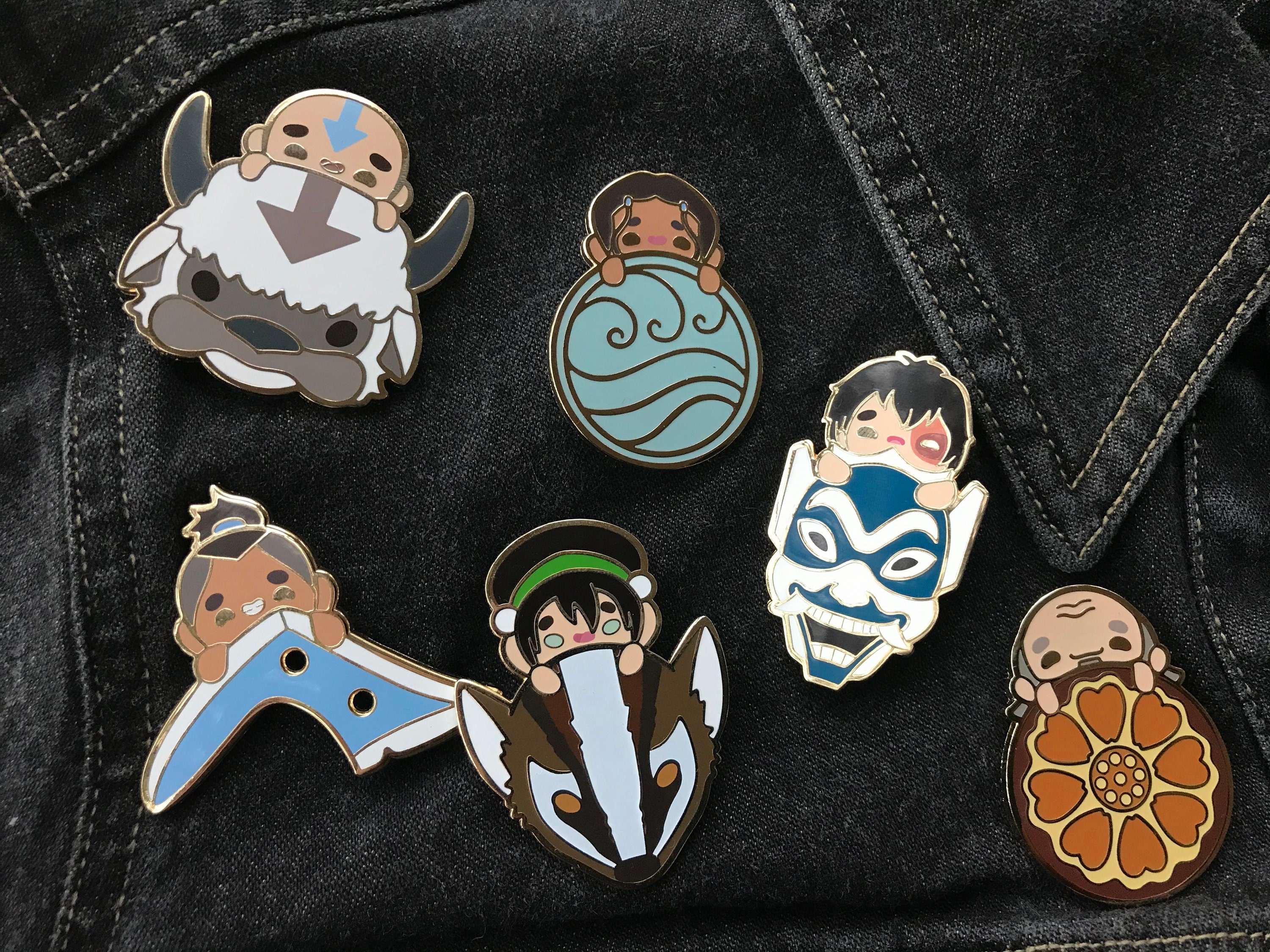 Avatar the Last Airbender Enamel Pins