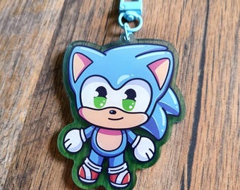 ソニック・ザ・ヘッジホッグ 2.5インチ アクリルキーチェーン - Etsy 日本