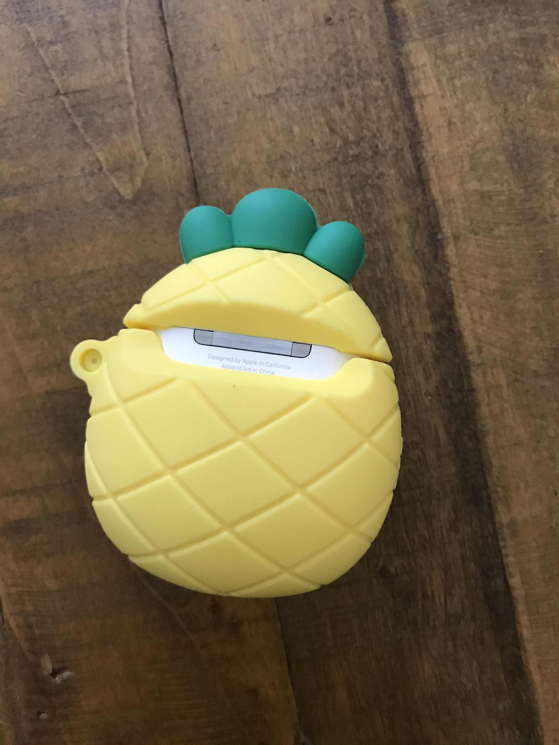 Cute Yellow Pineapple AirPods Case for Gen 1 or 2. Silicone Etsy