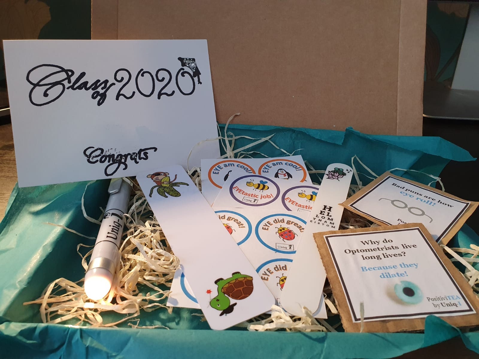 Personalised Optical Gift Box for Optometrists/orthoptists