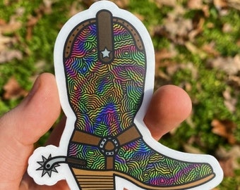Adesivi per stivali Trippy