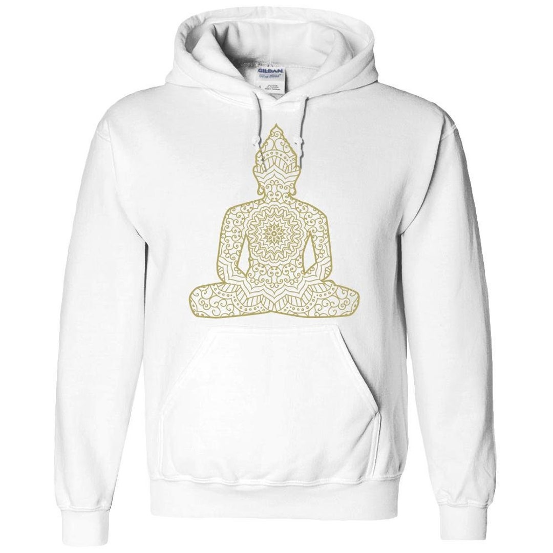 Meditative Mandala Hoodie for Serenity and Comfort