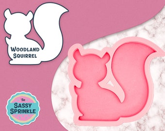 Woodland Squirrel Cookie Cutter