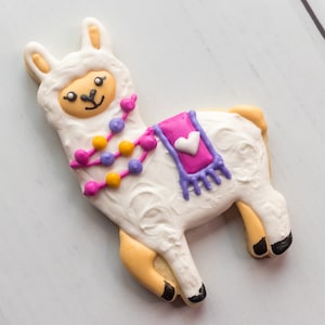 Llama Cookie Cutter, Fiesta Llama Birthday Party