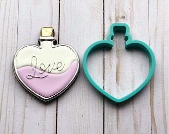 Love Potion Bottle ~ Valentine's Day Cookie Cutter