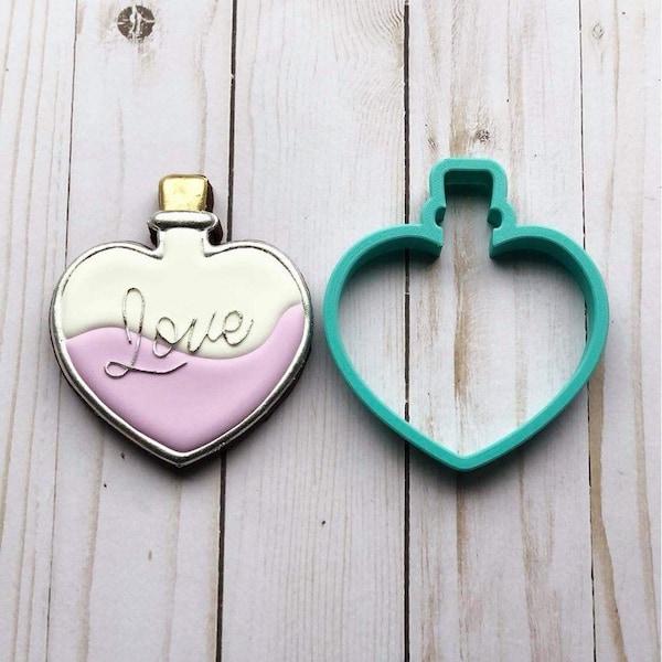 Love Potion Bottle ~ Valentine's Day Cookie Cutter