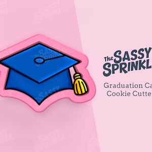 Graduation Cap Cookie Cutter, Graduation cookies, grad party
