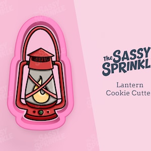 Lantern Cookie Cutter, Camping Cookie Cutters, S'mores Themed Cookie Cutters