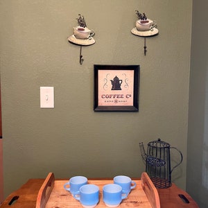Rustic Cedar Coffee Tray