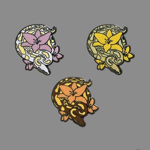 Ball Python Enamel Pins, Ball Python Pins, Ball Python Snake Art, Snake Lover Gift, Python Pins, Reptile Lover Gift, Reptile Pins, Snake Mom