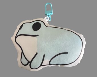 Whites Tree Frog Plushie Keychain, Dumpy Tree Frog Plush, Dumpy Tree Frog, Whites Tree Frog, Frog Plush, Cute Frog Stickers, Frog Lover