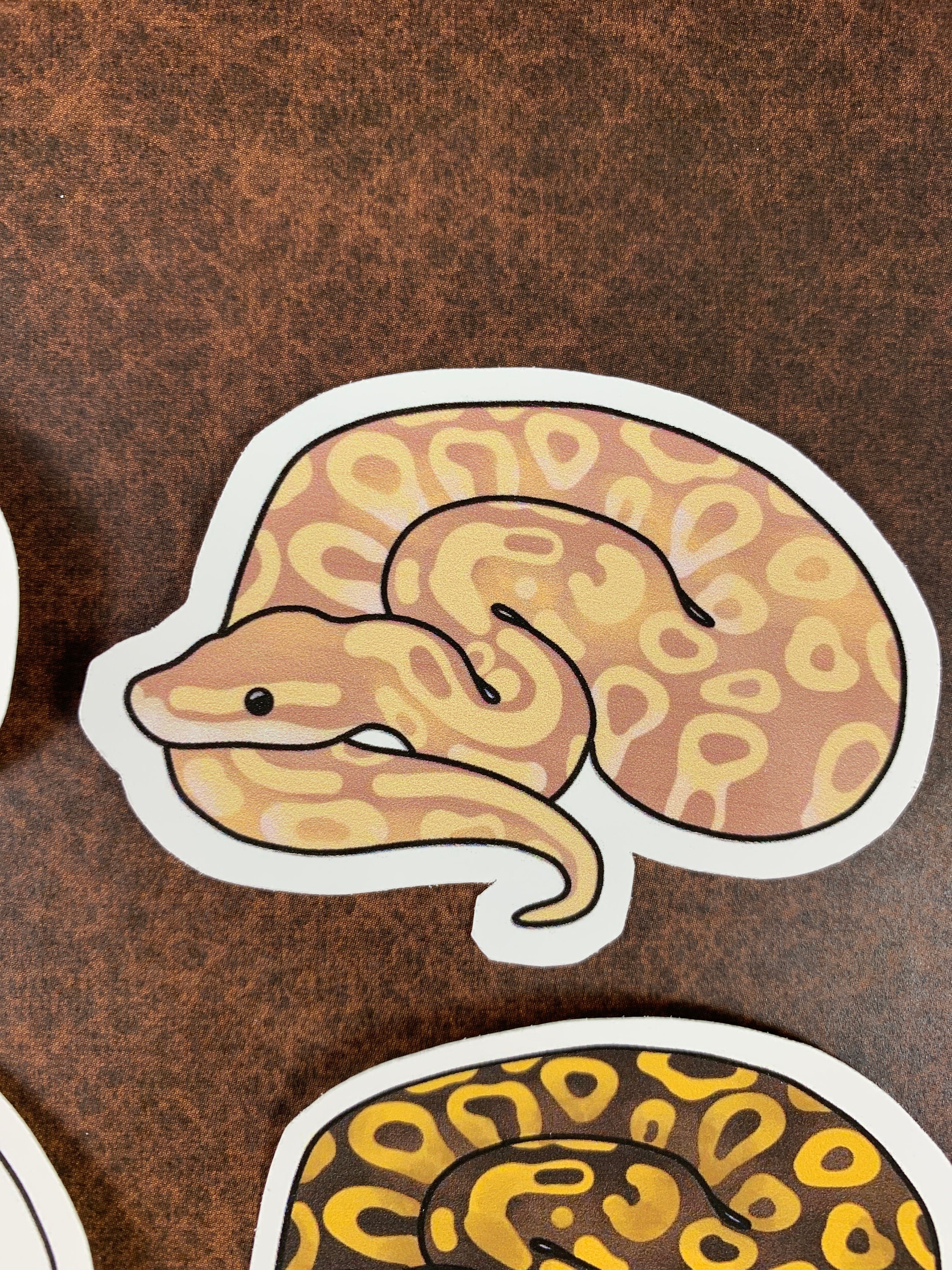 6 pcs Ball Python Stickers Ball Python Decal Snake | Etsy